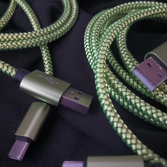 2PK New 60W TYPE C Power USB Fast Charging 2m Data Cable - Picture 4 of 4